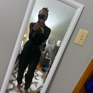 Black jumpsuit